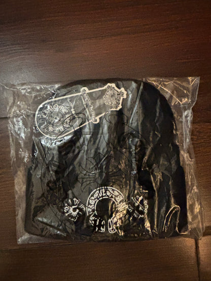 CHROME  BEANIE BLACK