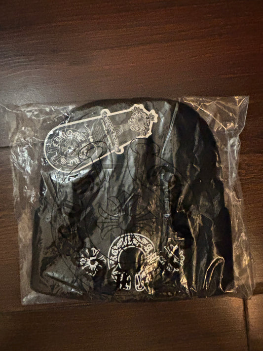 CHROME  BEANIE BLACK