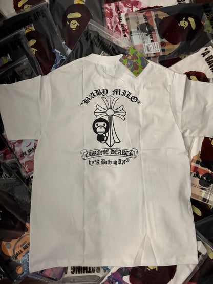 BAPE X CHROME WHITE